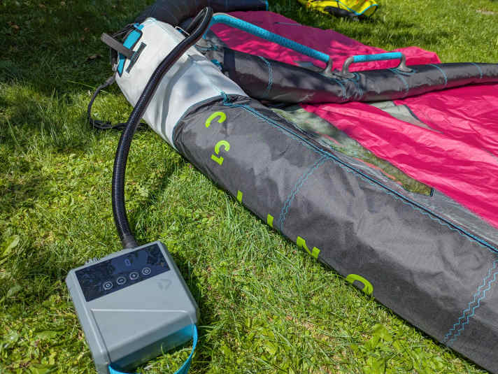 The 5 Wing was ready for take-off in 2:50 minutes with the recommended 7.5 psi "fuelled".