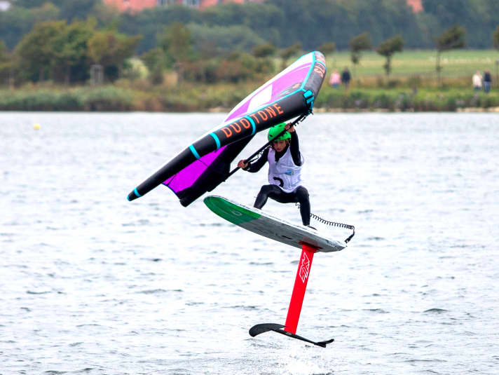 German Wing Foil Tour - the groms are also competing