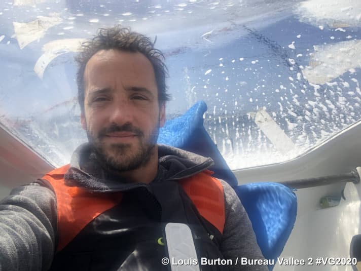   Tired fighter: Louis Burton on "Bureau Vallée 2"