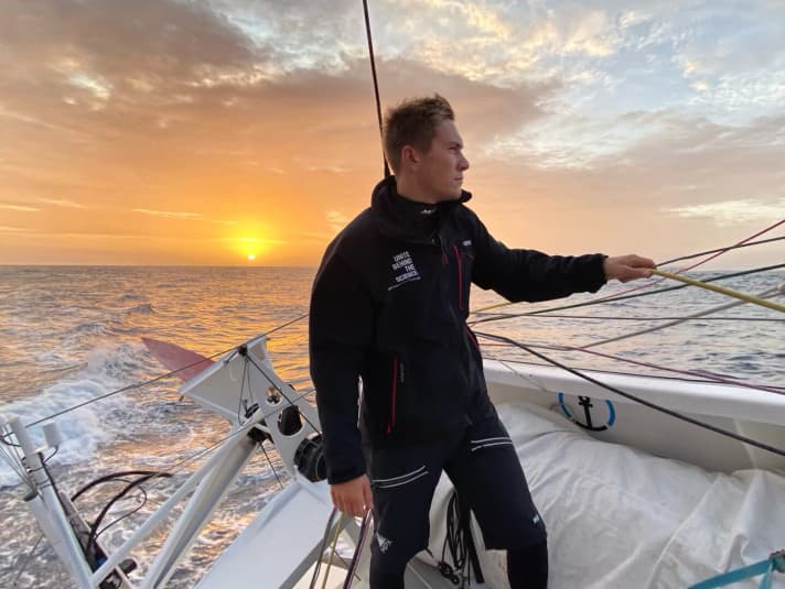   The man who so wonderfully explained Boris Herrmann's Vendée Globe moves and tirelessly and knowledgeably supported his skipper: the loyal Will Harris is co-skipper in The Ocean Race