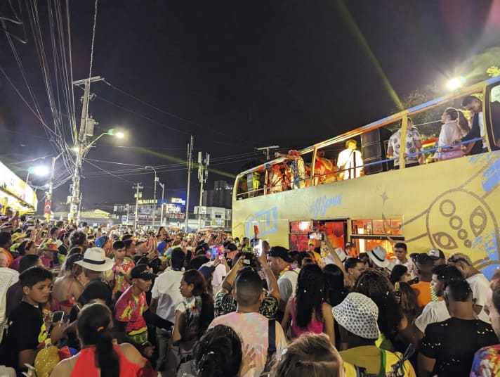 Ganz schön was los: Dem Karneval von Barranquilla wurde von der UNESCO der Status eines „immateriellen Kulturerbes der Menschheit“ zuerkannt.