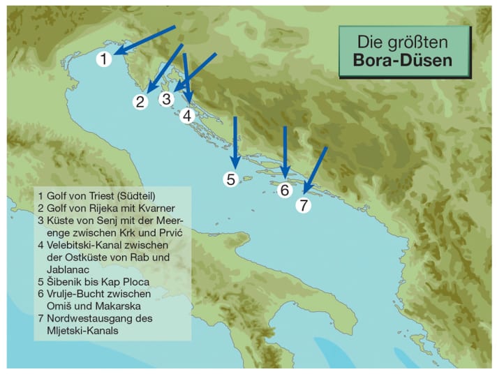 Wind-Special Kroatien: Die Bora