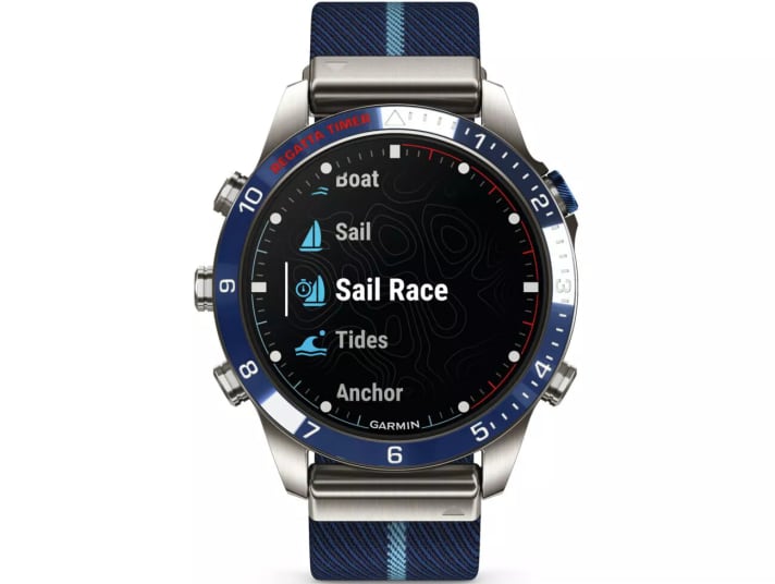 Équipement : Montre Garmin "Captain