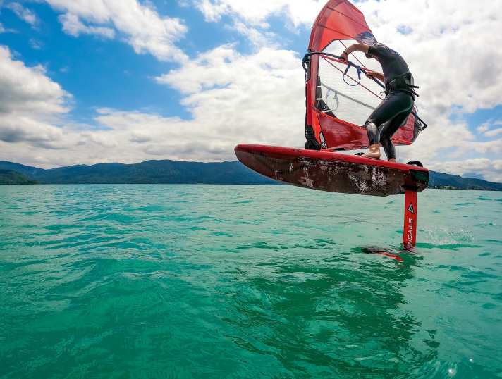 Photo from a GoPro Hero 9, mounted on a drifting buoy.