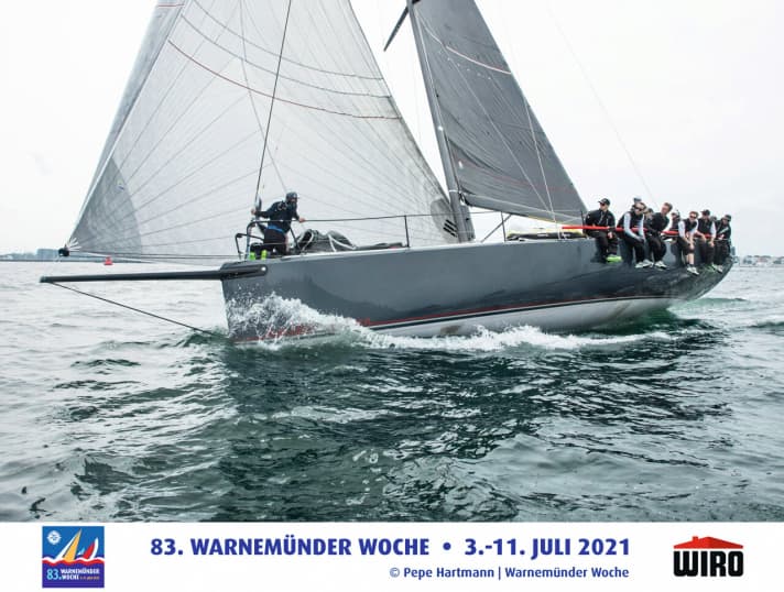   Le "Halbtrocken 4.5" de Michael Berghorn remporte la victoire dans le classement ORC de Rund Bornholm
