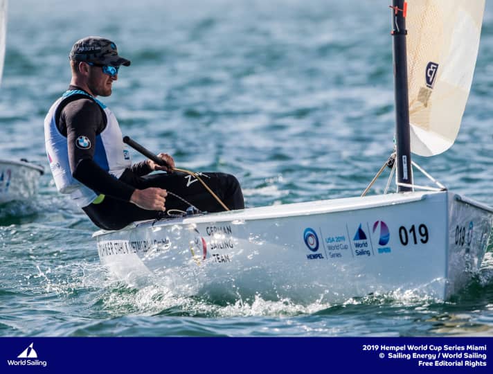   Max Kohlhoff still has a chance of reaching the final of the final sailors