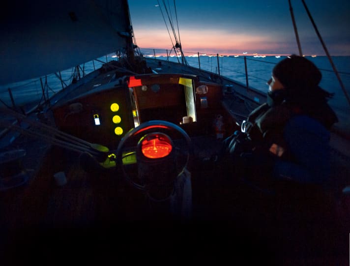 Voile de nuit Navigation de nuit