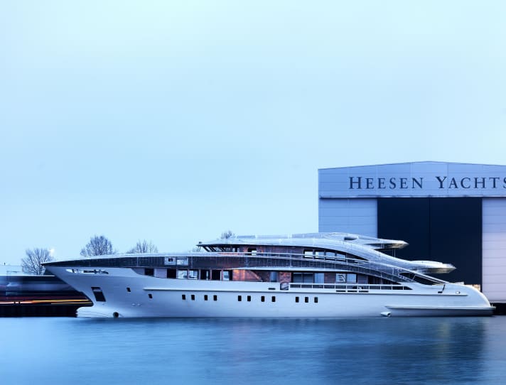 Die Einrichtung und Ausrüstung von Projekt "Maia" ist bei Heesen in vollem Gange. © Dick Holthuis | is