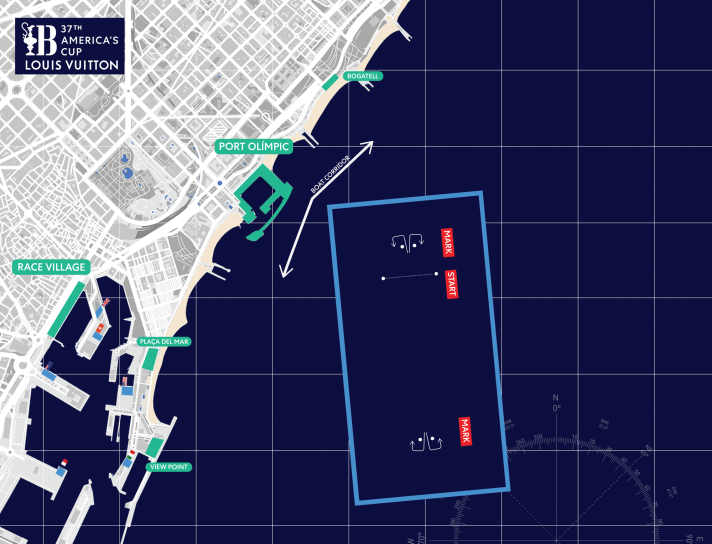 37th America&#39;s Cup Fanzones