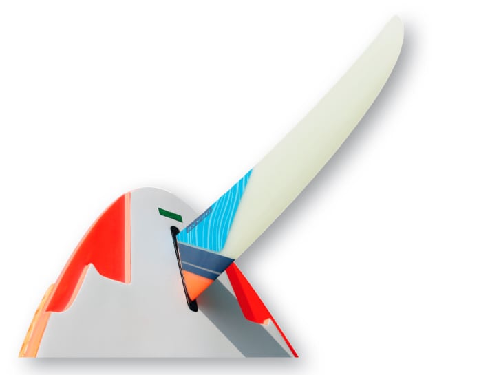   Die Finne des Starboard Carve IQ 151 3DX