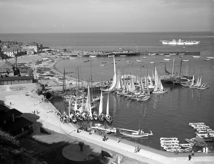   Le vieux Helgoland pour la semaine de la mer du Nord