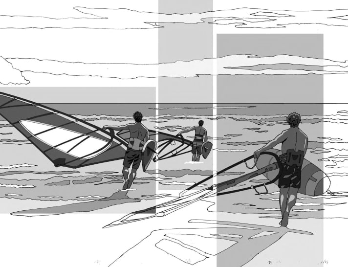 On 27 April 1994, everything looked like normal training for the border guards - but this time Alex and his friends did not return to the beach.