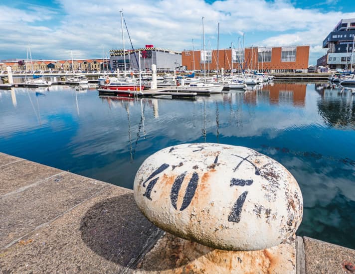   Le Havre am westlichen Ende der Alabasterküste