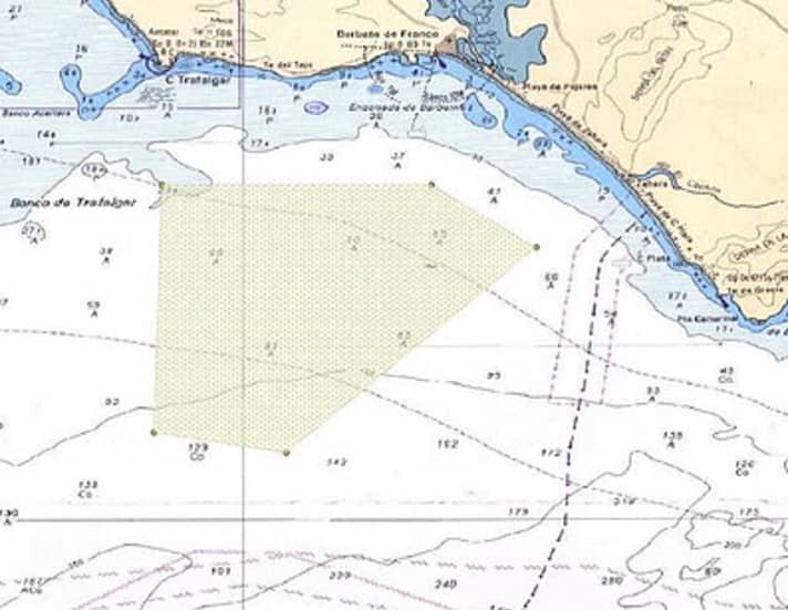   La zone maritime au large de la ville de Barbate, dans le sud de l'Espagne, est interdite aux voiliers de moins de 15 mètres pendant les prochaines semaines