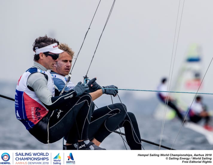  Erik Heil and Thomas Plößel are sailing their second Olympic campaign after winning bronze in Rio de Janeiro two years ago