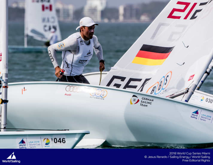   Good news for Philipp Buhl and laser sailors all over the world: their one-person dinghy is to remain the most widespread and largest Olympic class