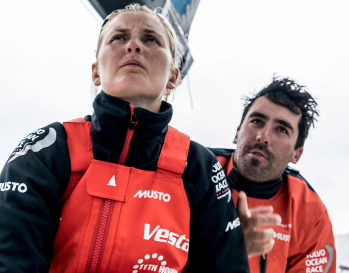   Jena Mai Hansen avec l'équipe Vestas 11th Hour Racing : "Donnez" !