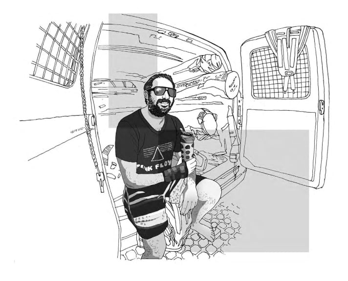 Machen ist wie wollen – nur krasser. Alex packt an.