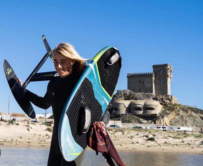 Malo Guénolé won the tow-in