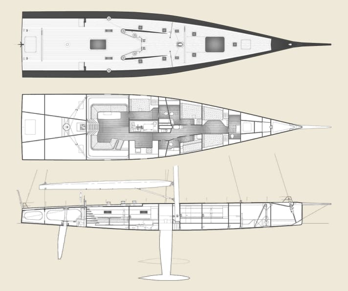 Division of the "Wally Tango" | Illustration: BEX