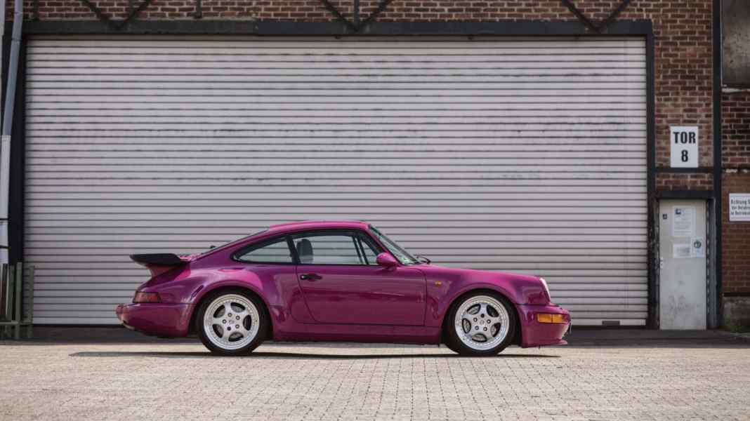 911 TURBO 3.3 TYP 964: Spurensuche in sternrubin