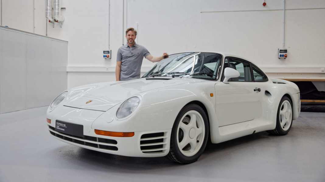Nick Heidfelds 959 S zu Gast bei Porsche Classic: Werksrestaurierung