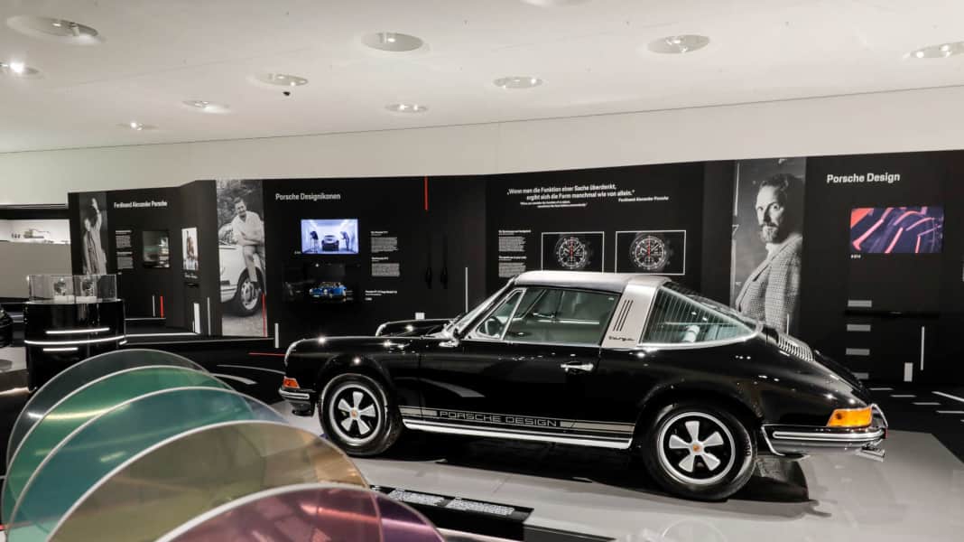 Porsche Design versteigert 911 S 2.4 Targa von 1972 mit Timepiece-Unikat