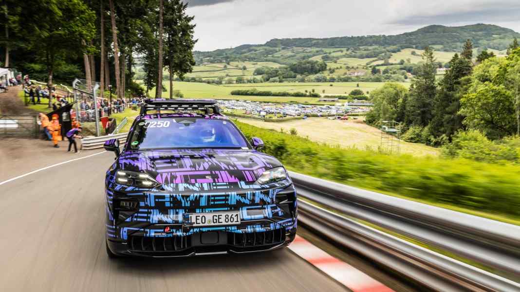 Porsche testet getarnten Cayenne Electric: Performance und Nutzwert