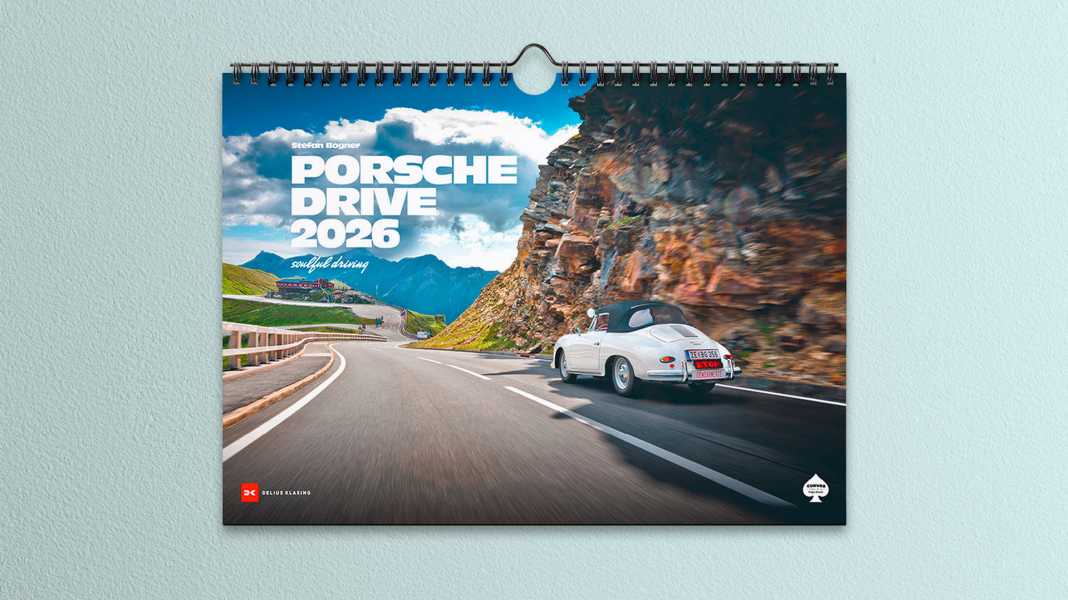 Porsche Drive 2026: Wandkalender