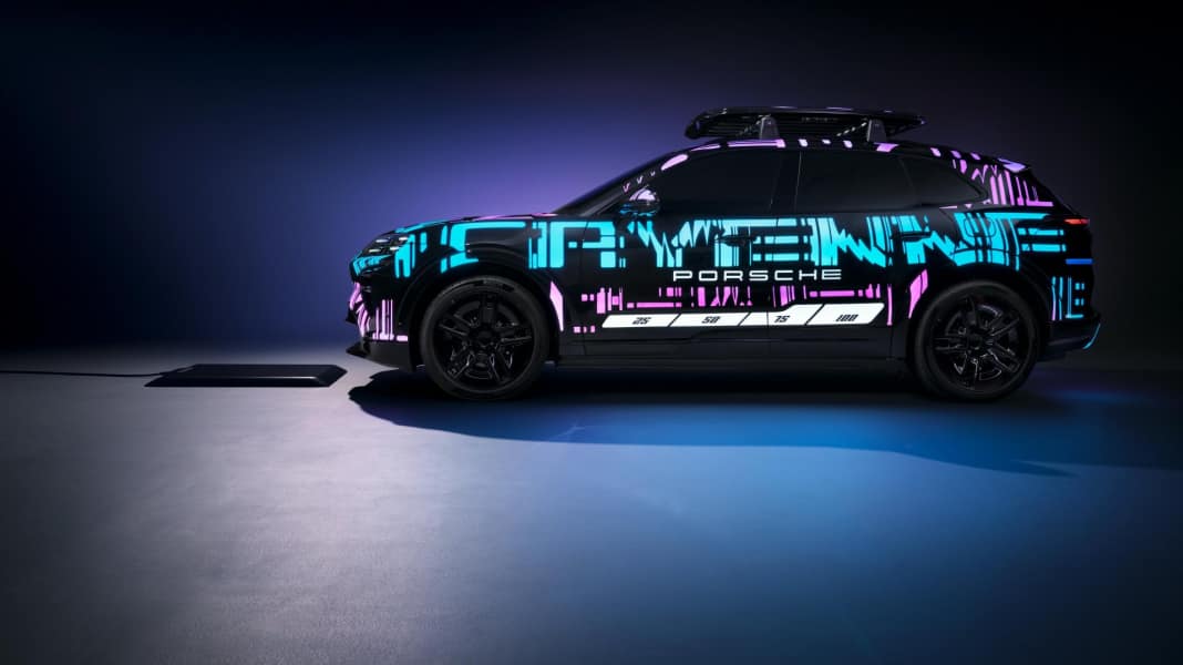 Porsche Wireless Charging: Induktives Laden beim Cayenne