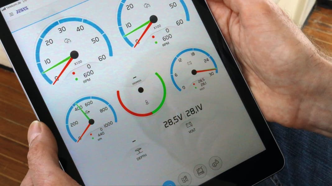 Technology: Volvo Penta Easy Connect - From the engine to the tablet