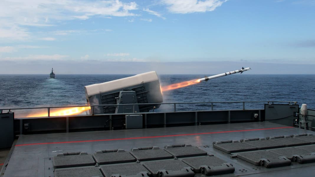 Marineübungen im Gebiet um Rügen