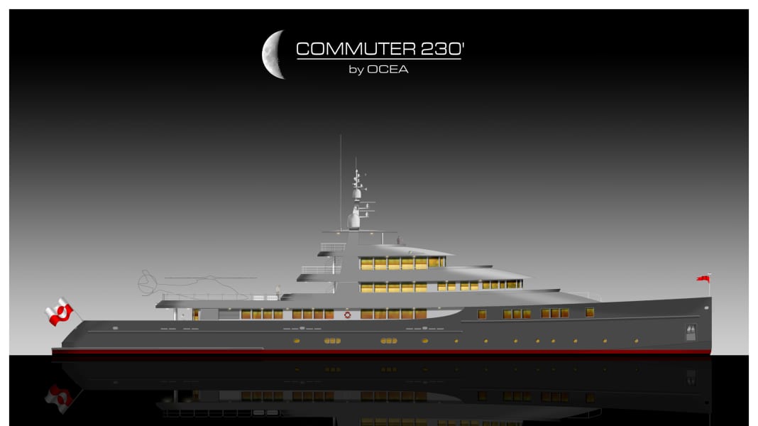 Flagship with a long range