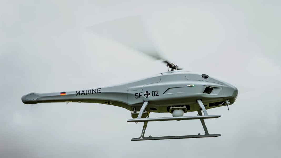 Baltic Sea: German Navy exercises with drones in the Fehmarnbelt