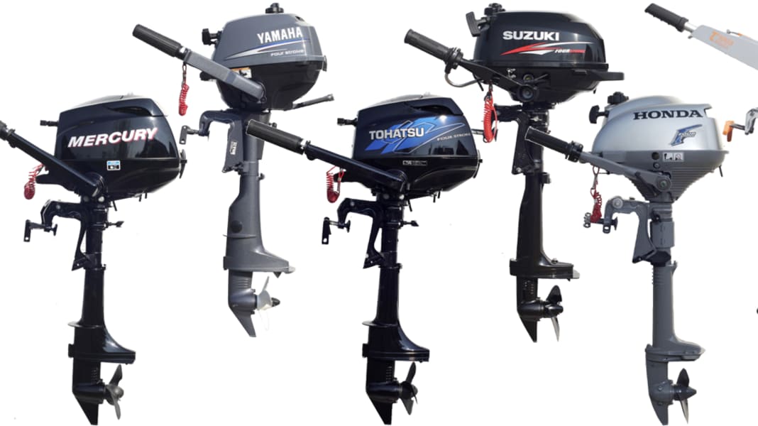 Outboards: 2.5 hp models in the test
