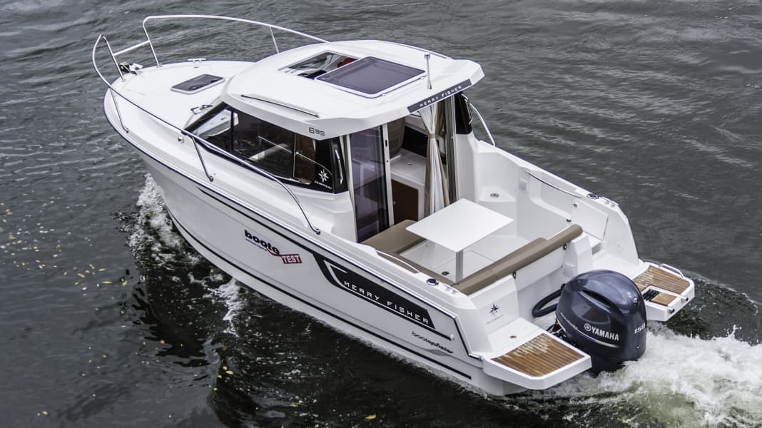 Video: Jeanneau Merry Fisher 695 - Boote-TV: Glücklicher Fang