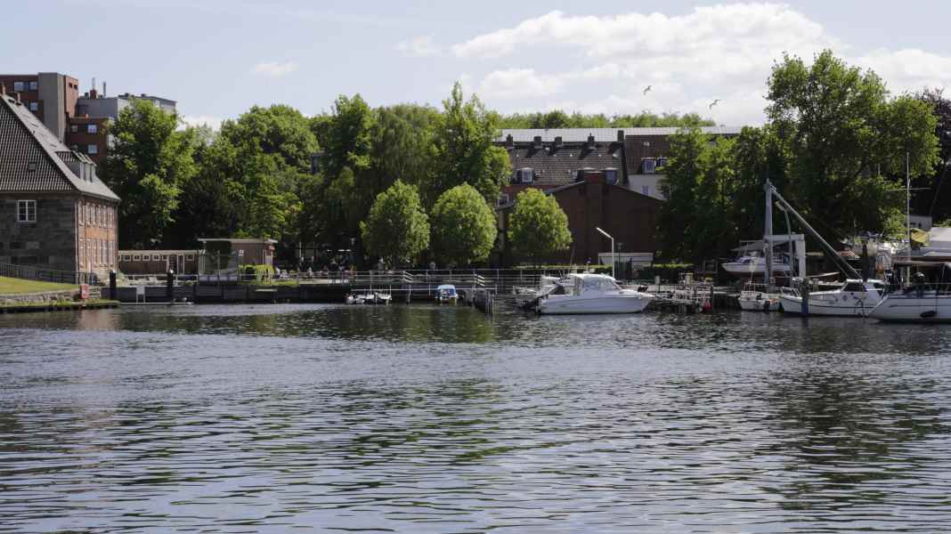 End of the Schwentine marina: damage forces traditional harbour to close