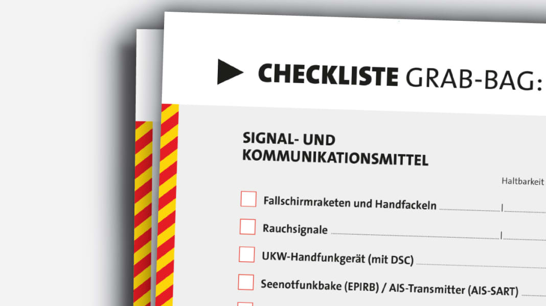 Safety: Grab Bag - Ready to hand and well packed