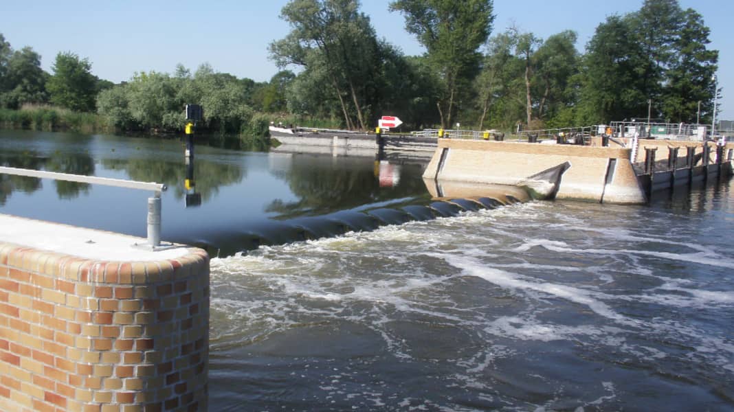 Neues Wehr in Bahnitz fertig gestellt