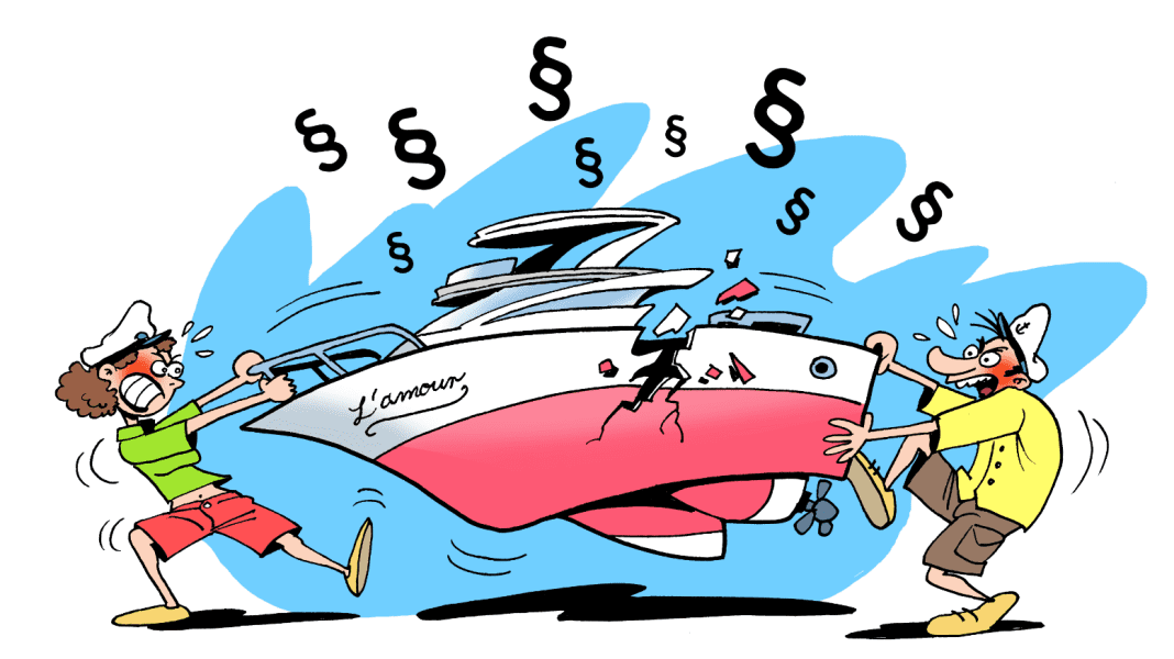 Trennung, Scheidung – und das Boot?