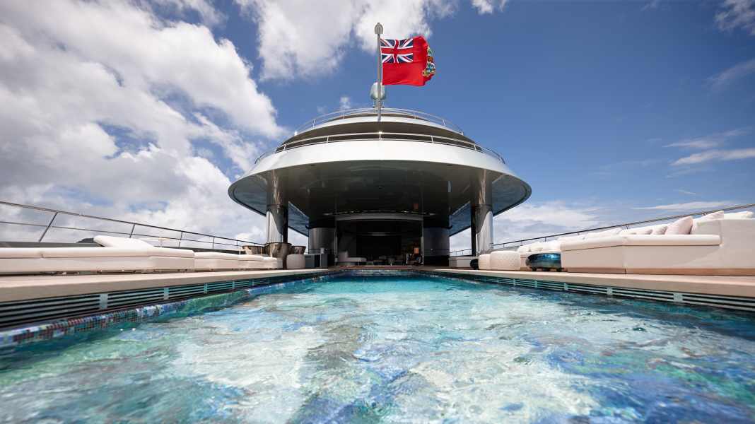 Superyacht pools: no sloshing - this is how the water stays in