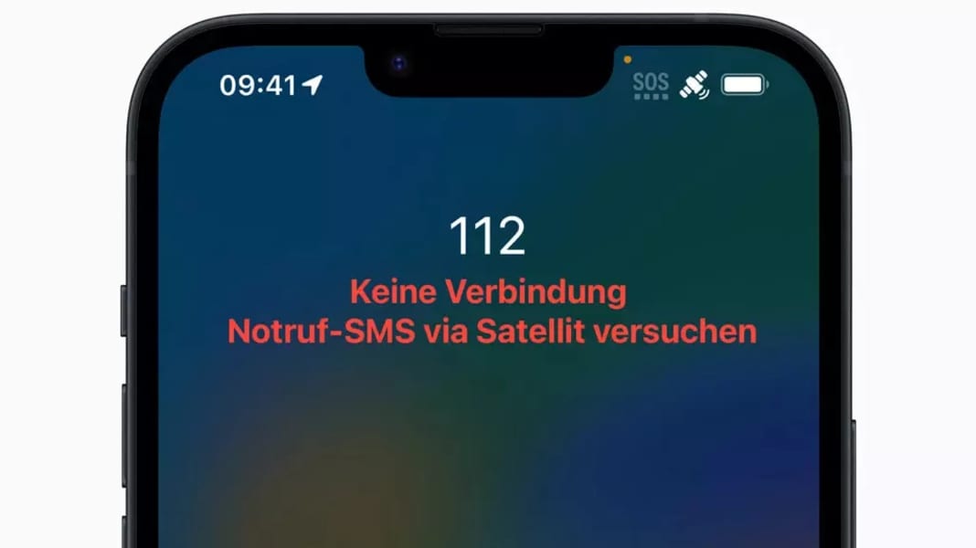 Kommunikation: Wie das iPhone 14 auch auf See per Satellit Hilfe rufen kann