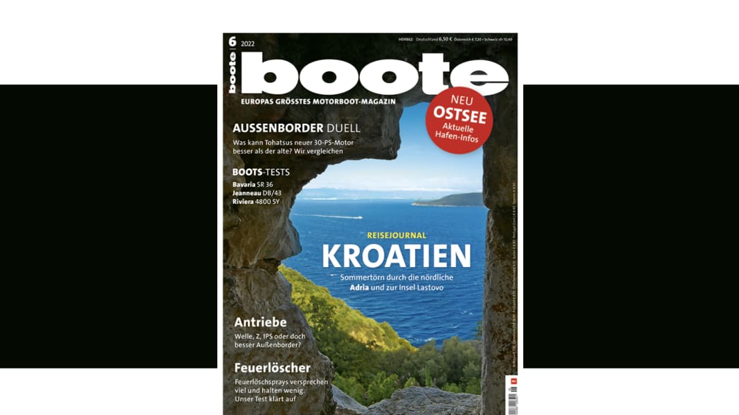 Das neue BOOTE-Magazin 06/2022 ist da!