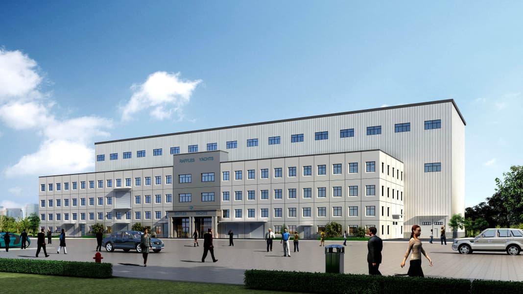 Neuer Name und moderne Hallen in China