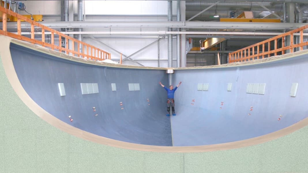 Neues Hanse-Flaggschiff im Bau