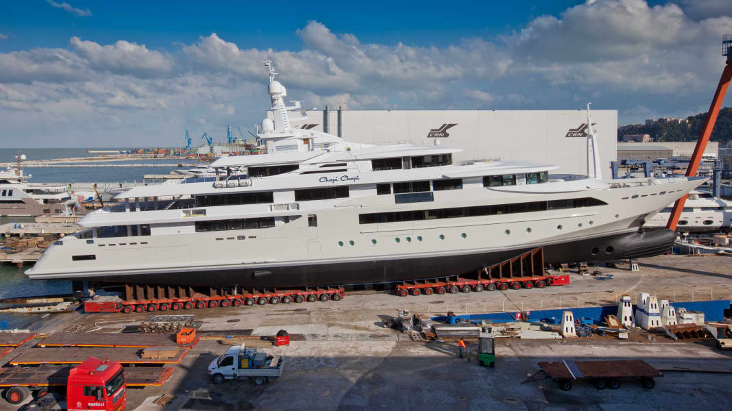 CRN shows the 80 metre long "Chopi Chopi"