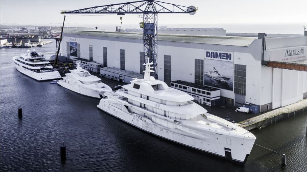 Damen-Werft restrukturiert Yachtsparte