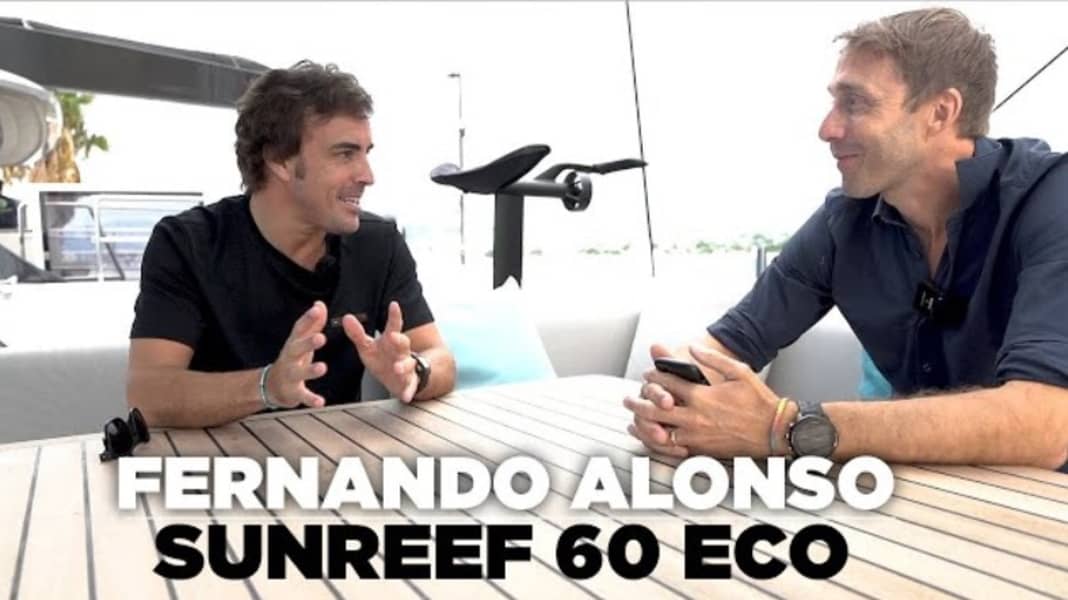 Solar-Katamaran: Fernando Alonso berichtet über seine neue Sunreef 60 ECO