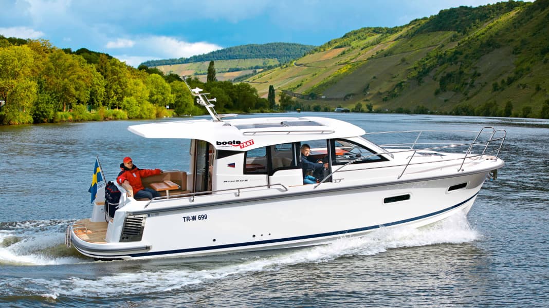 Test: Nimbus 305 Coupé - Buten und binnen