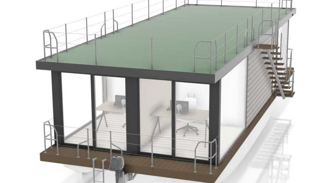 CatanaGroup: Houseboats for living and working